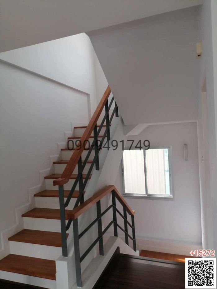 picture Townhouse for rent, 3 floors, Sammakorn Village, Soi Hathai Rat 4, ready to move in - 8/13