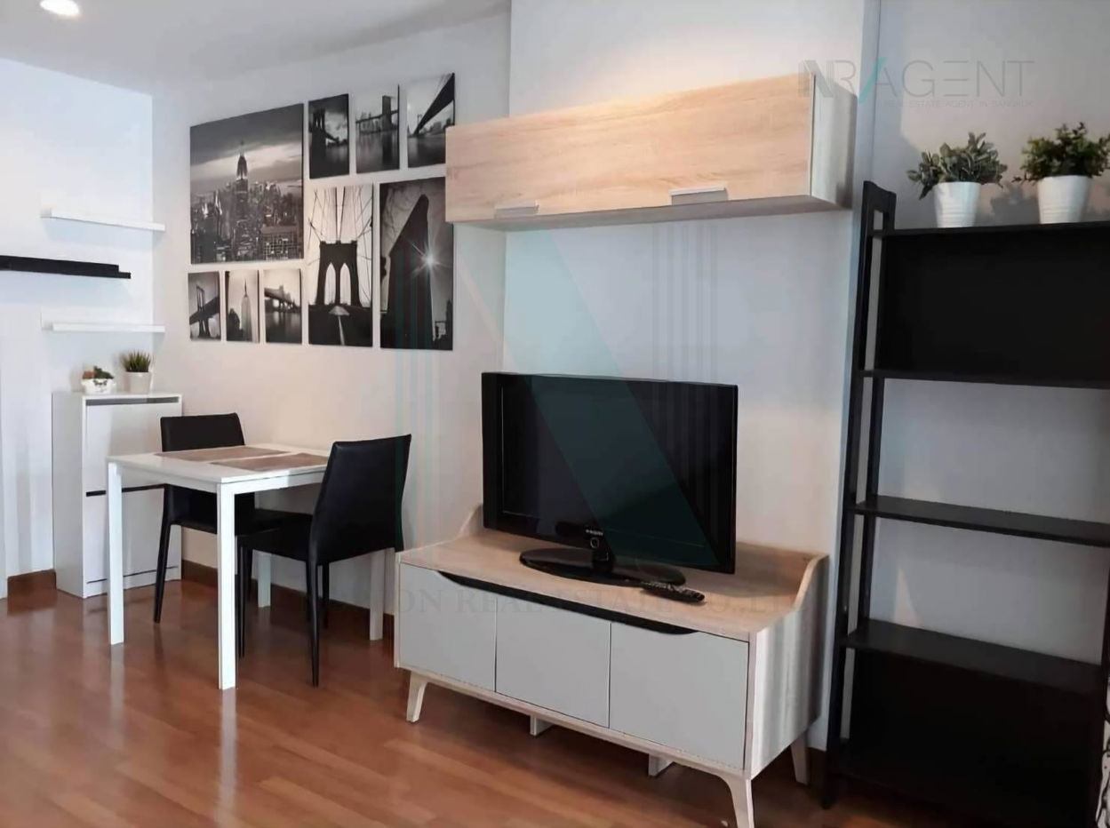 picture 🎉 For Rent Condo REGENT ORCHID TALAD PLU Building B, Floor 2,1 bed room, Room size 30 sqm - 1/8