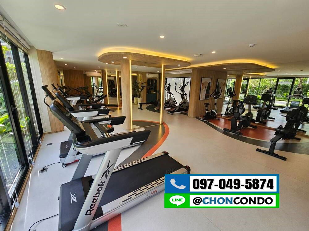 รูป DCondo Sense ชั้น4 ตึกB -----------แอร์2ตัว+มีเครื่องซักผ้า------------Tel 097-049-5874 (Line: @choncondo มี@ด้วย) - รูปที่ 19/22