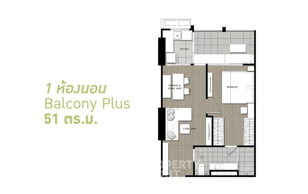 picture 1-BR Condo at U Delight Residence Riverfront Rama 3 in Bang Phong Phang (ID 372929) - 11/16