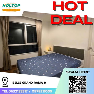#R7906 🎉 301168 ให้เช่าคอนโด Belle Grand Rama 9