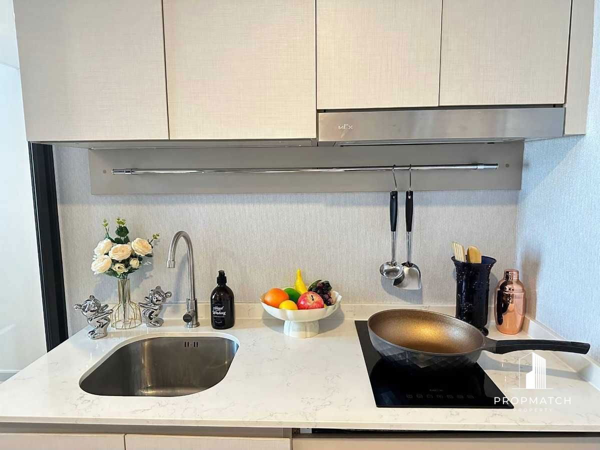 รูป PM035271✨Flash Deal ✨ KnightsBridge Prime Sathorn ( 1Bed 1Bath 37SQM.) แต่งครบพร้อมอยู่ !! เพียง 30,000 บาทต่อเดือน Tel.0981315848 @propmatch - รูปที่ 9/14