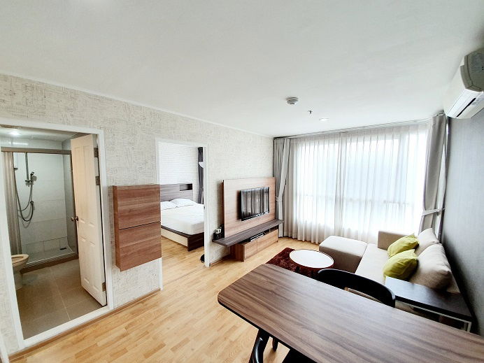 picture 🔔New🔔 For rent, newly renovated room on 21st floor facing east at U Delight Residence Pattanakarn-Thonglor - 2/21