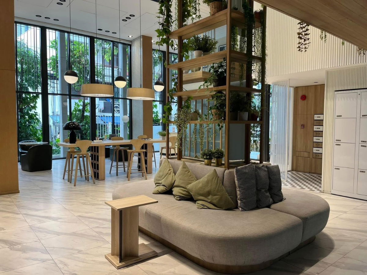 รูป 🔥🔥ปักหมุดห้องนี้ ติด BTS อ่อนนุช คอนโด“ Chamsber Onnut “ ฟิวร่มรื่นสีเขียว ใกล้ห้างโลตัส & เซ็นจูรี่อ่อนนุช เดินทางสะดวก🔥🔥 - รูปที่ 14/16