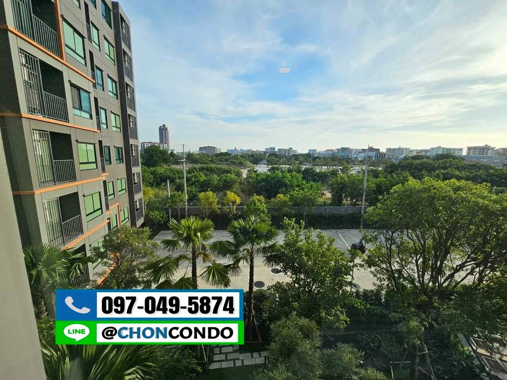 รูป DCondo Sense ชั้น4 ตึกB -----------แอร์2ตัว+มีเครื่องซักผ้า------------Tel 097-049-5874 (Line: @choncondo มี@ด้วย) - รูปที่ 17/22