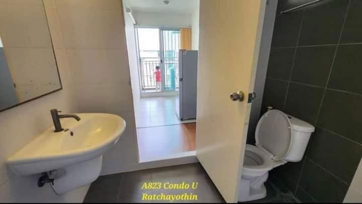 รูป ให้เช่าคอนโด  ยู รัชโยธิน  (1 ห้องนอน) ชั้น 8 ตึก A  ใกล้ BTS เสนานิคม - รูปที่ 7/9