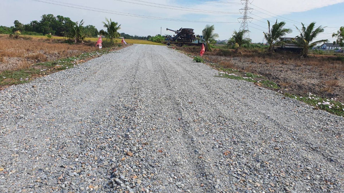 picture Cheapest in Khun Si Sai Noi, Nonthaburi, good investment, profitable, 59,000 baht per square wa, 3-phase water and electricity, near Big C 9 km, - 15/21