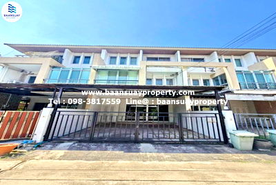 เช่าทาวน์โฮม กระทรวงพาณิชย์ นนทบุรี : ให้เช่า ทาวน์โฮม 3 ชั้น ถนนเลี่ยงเมืองสามัคคี ใกล้บิ๊กซีเอ็กซ์ตร้า แจ้งวัฒนะ 