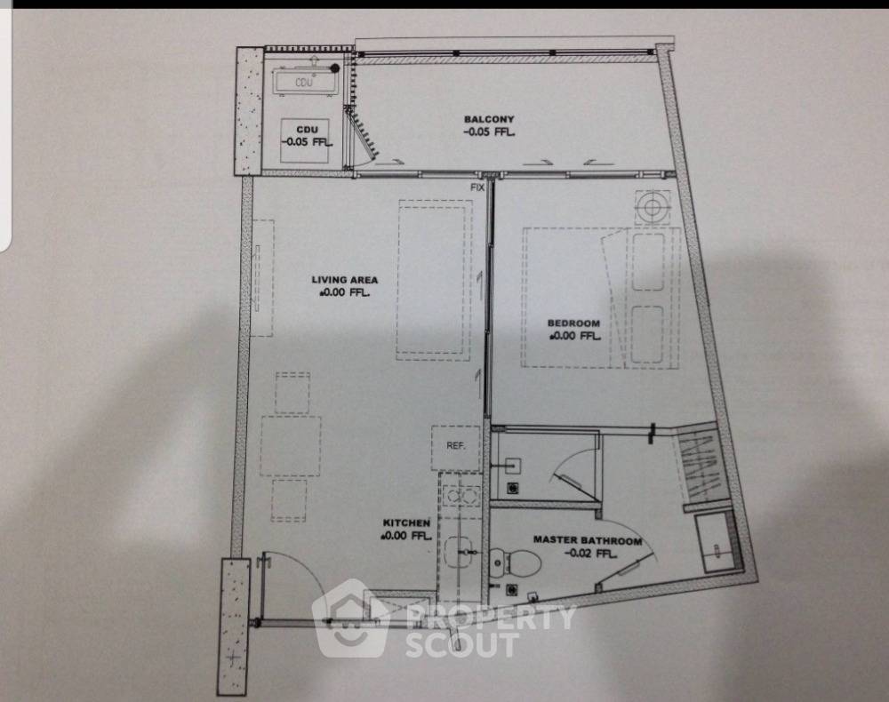 รูป คอนโด 1-ห้องนอน ที่ บ้านปลายหาด พัทยา ใกล้ ปราสาทสัจธรรม (ID 1095157) - รูปที่ 9/16