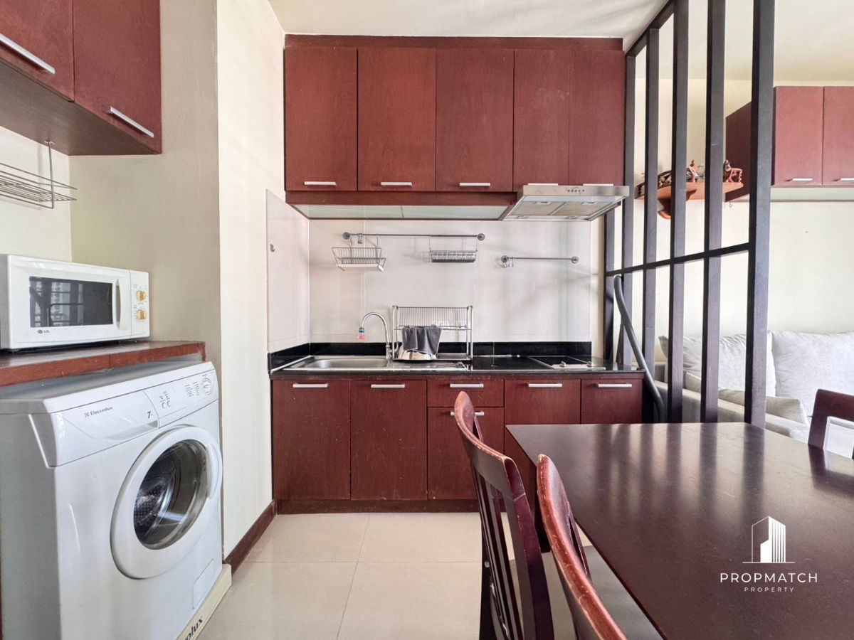 รูป PM035592✨Flash Deal ✨ Baan Klang Krung Siam - Pathumwan ( 2Bed 2Bath 67SQM.) แต่งครบพร้อมอยู่ !! เพียง 30,000  บาทต่อเดือน Tel.0981315848 @propmatch - รูปที่ 3/11