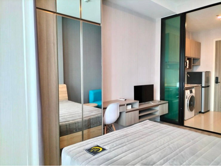 รูป 📍ให้เช่า - ไนท์บริดจ์ คอลลาจ รามคำแหง ✨เฟอร์นิเจอร์ครบ พร้อมเข้าอยู่⚡️🔥🔥 - รูปที่ 5/8