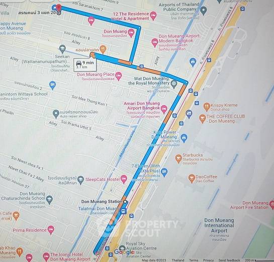 รูป ที่ดินสำหรับปล่อยขาย 2,400 ตารางเมตร แถว ใน สีกัน (ID 1860734) - รูปที่ 2/9