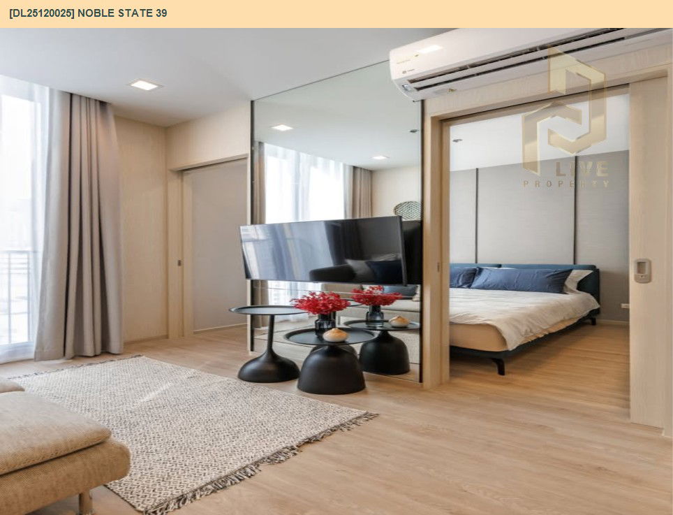 picture DL25120025 Condo for rent, NOBLE STATE 39 near BTS Phrom Phong, ready to move in, call urgently 0638692663 LineID @655ebbvc - 4/12