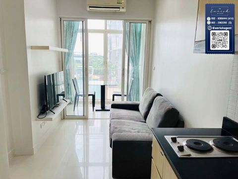 💙For rent: IDEO Verve Sukhumvit, beautiful room, pool view, BTS On Nut💙 Call 062-2962295 Ni // Line ID: @enrichagent