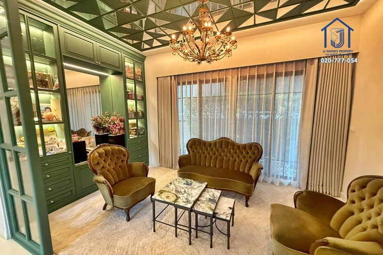 รูป บ้านเดี่ยว 2ชั้น บางกอก บูเลอวาร์ด แจ้งวัฒนะ 2 หลังริม ถนนชัยพฤกษ์ ใกล้ทางด่วนแจ้งวัฒนะ  - รูปที่ 5/17