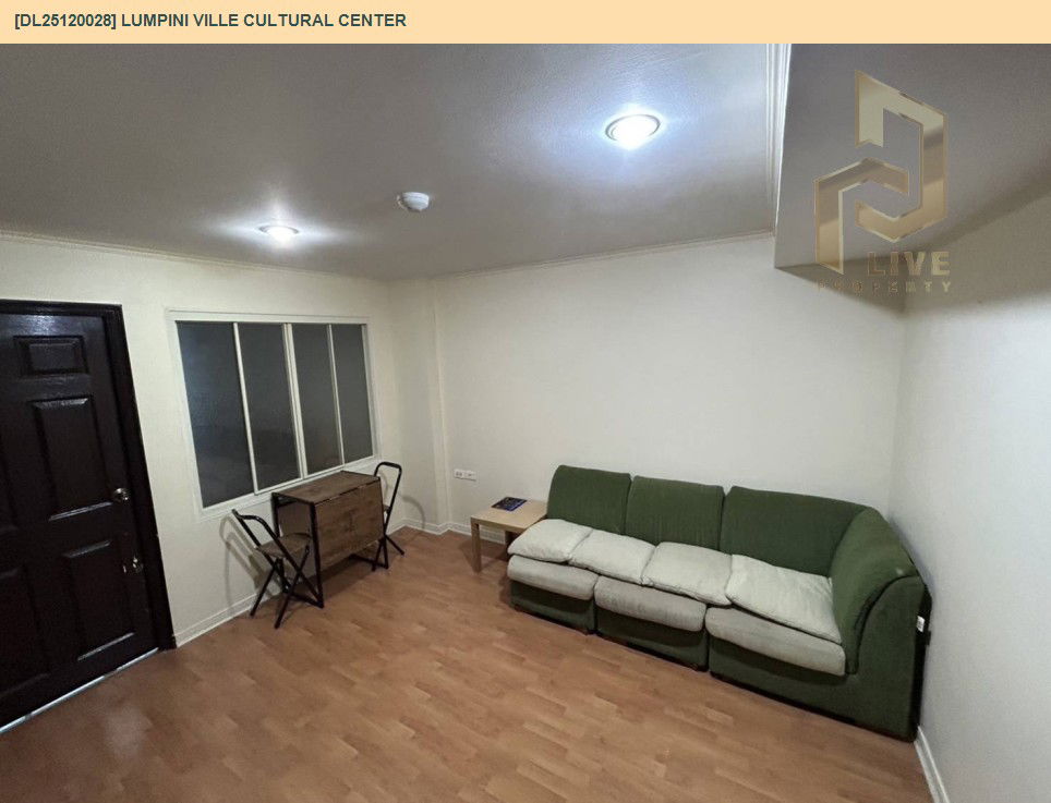 picture DL25120028 Condo for rent, Lumpini Ville Cultural Center near MRT ห้วยขวาง, ready to move in, call urgently 0638692663 LineID @534wlwof - 3/7