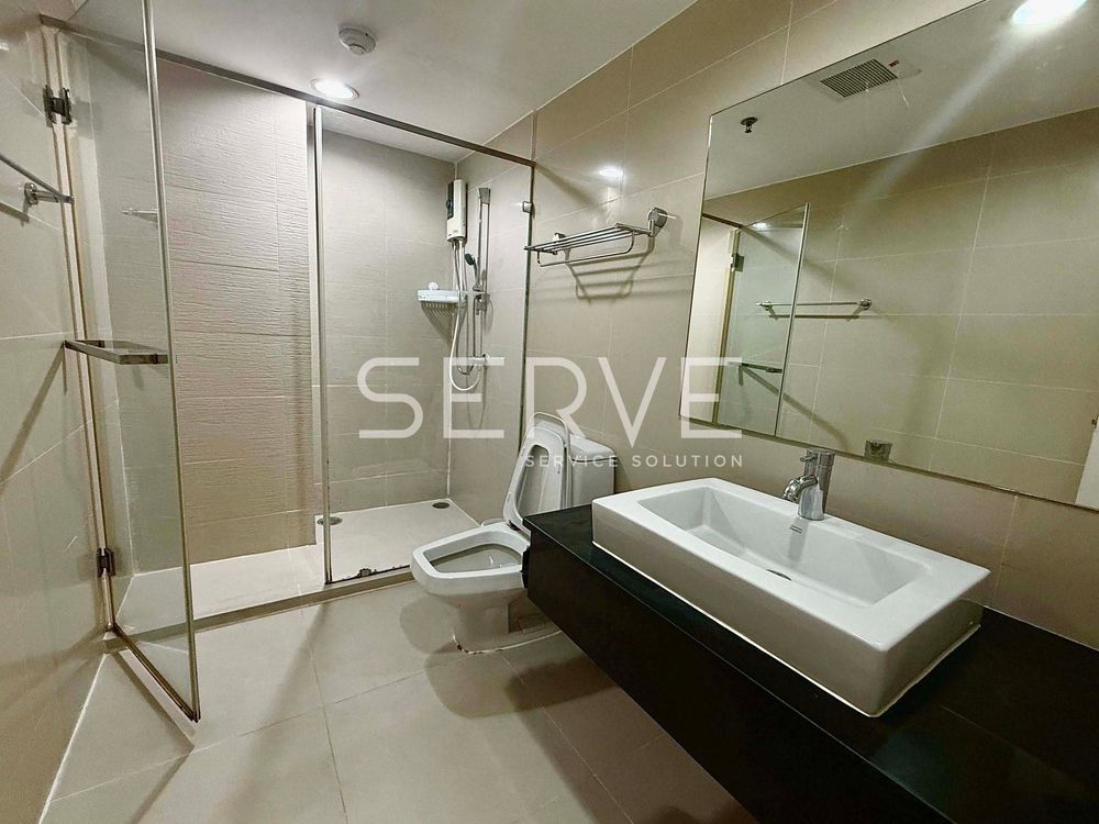 picture Nice Room 3 Beds with Bathtub Good Location MRT Phra Ram 9  500 m. and CentralPlaza/For Rent-Belle Grand Rama 9 - 12/13