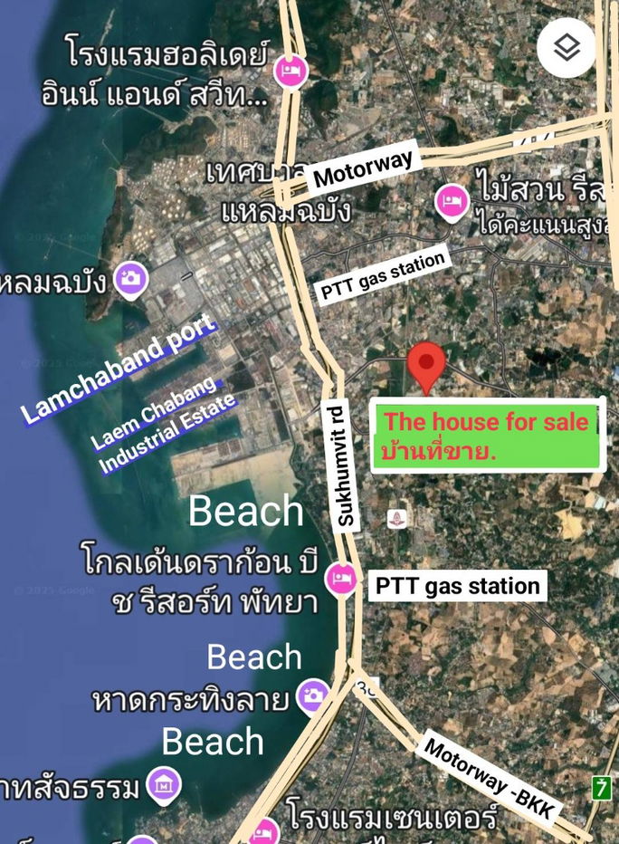 รูป ทาวน์โฮมแปลงริม!! ใกล้นิคมฯ, แหลมฉบัง ,เครือสหพัฒน์,พัทยา,ใกล้ทะเล!!!หมู่บ้านณัฐกรวิลเลจ หนองปรือ บางละมุง ชลบุรี - รูปที่ 17/17