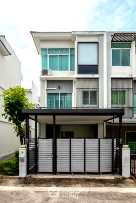 ทาวน์โฮม ม.เทคโนโลยีราชมงคลสุวรรณภูมิ : ทาวน์เฮาท์ 3-ห้องนอน ใกล้ MRT สะพานพระนั่งเกล้า (ID 1593730)