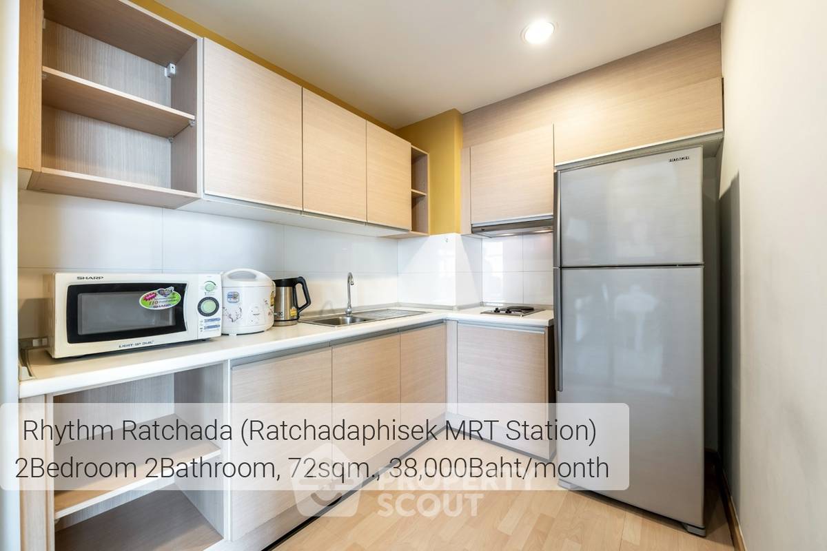 รูป คอนโด 2-ห้องนอน ที่ ริธึ่ม รัชดา ใกล้ MRT รัชดาภิเษก (ID 362981) - รูปที่ 8/15