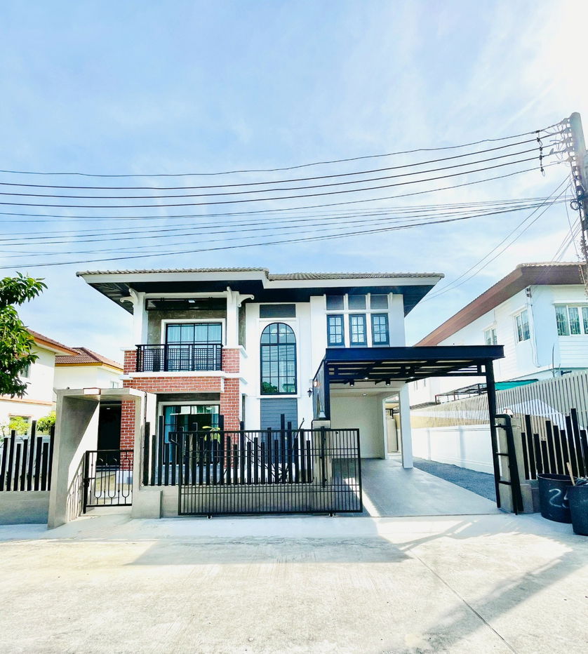 รูป ฟรีโอน! บ้านเดี่ยว 2 ชั้น พฤกษาวิลเลจ 9 คลองสาม | 56.7 ตร.วา 4 นอน ทำเลดีใกล้รังสิต | 4.49 ลบ. - รูปที่ 1/20