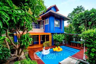 บ้านเดี่ยว สถานีรถไฟหัวหิน : วิลล่า 3-ห้องนอน ใกล้ ตลาดโต้รุ่งหัวหิน (ID 2065486)