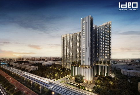 Ideo สาทร-ท่าพระ ให้เช่า 6,500  บาท