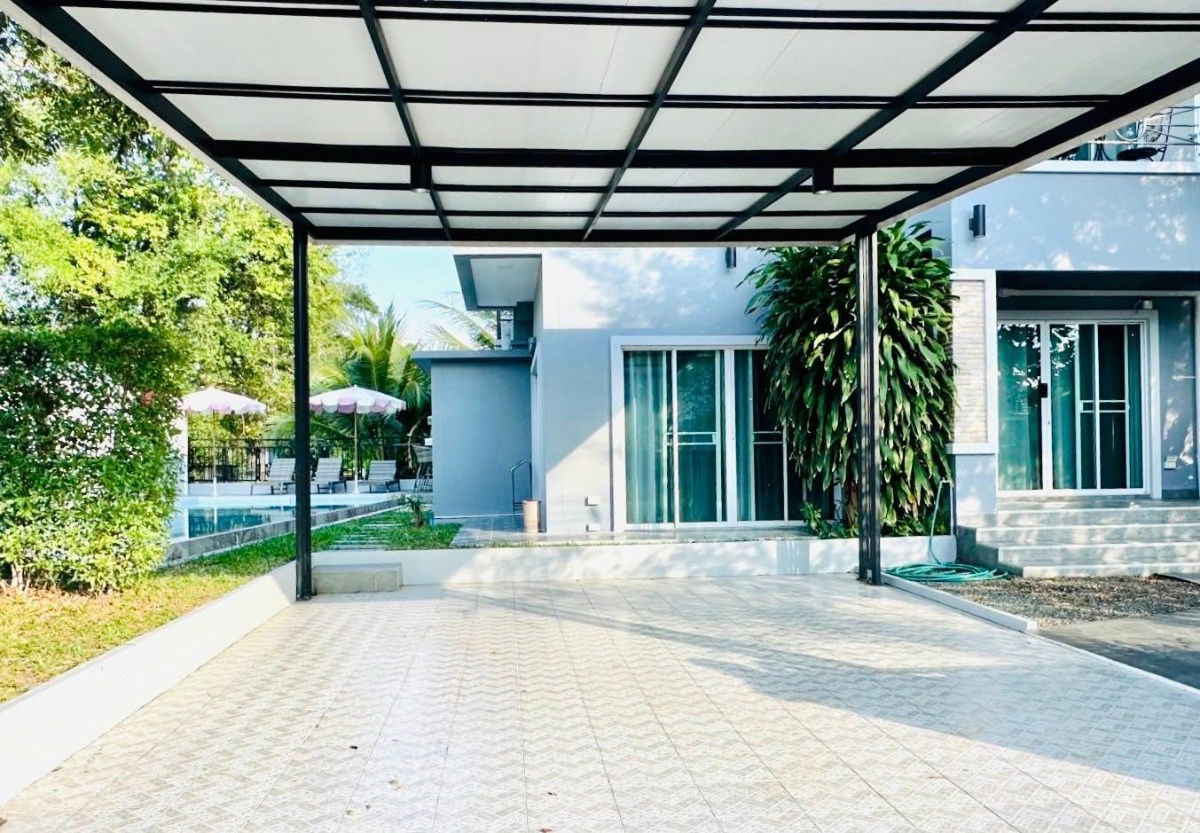 รูป บ้านพร้อมสระว่ายน้ำส่วนตัว  5ห้องนอน  4ห้องน้ำ  1ห้องรับแขก  2  ที่จอดรถ - รูปที่ 2/27