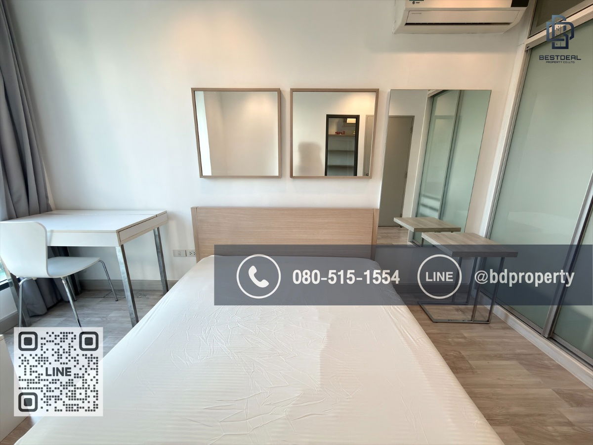 picture BESTDEAL FOR RENT 1 Bedroom 31 sqm. Special Price 15k/Month “IDEO MOBI RAMA 9” Near Phraram Kao 9 MRT Station 80 meters. - 8/14