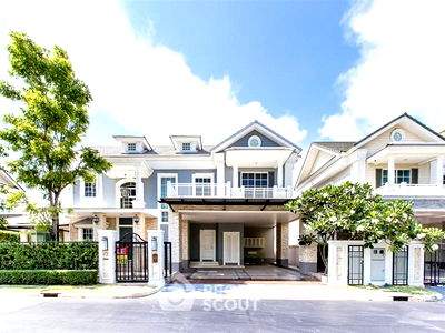 เช่าบ้านเดี่ยว มาร์เก็ต วิลเลจ สุวรรณภูมิ : บ้าน 4-ห้องนอน ใกล้ ท่าอากาศยานสุวรรณภูมิ (ID 2050542)