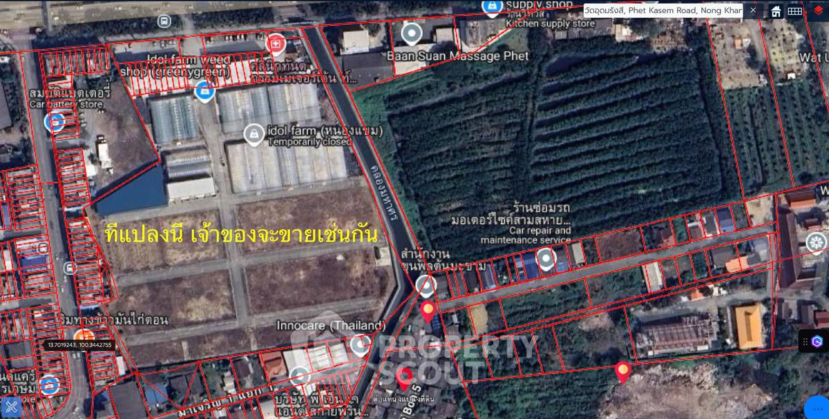 รูป ที่ดินสำหรับปล่อยขาย 54,400 ตารางเมตร แถว ใน หนองค้างพลู (ID 2108056) - รูปที่ 3/4