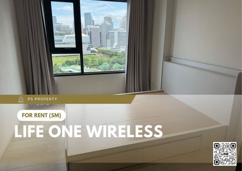 For rent 📍 Life One Wireless 📍 Fully furnished and equipped with appliances, Embassy view, near BTS Ploenchit