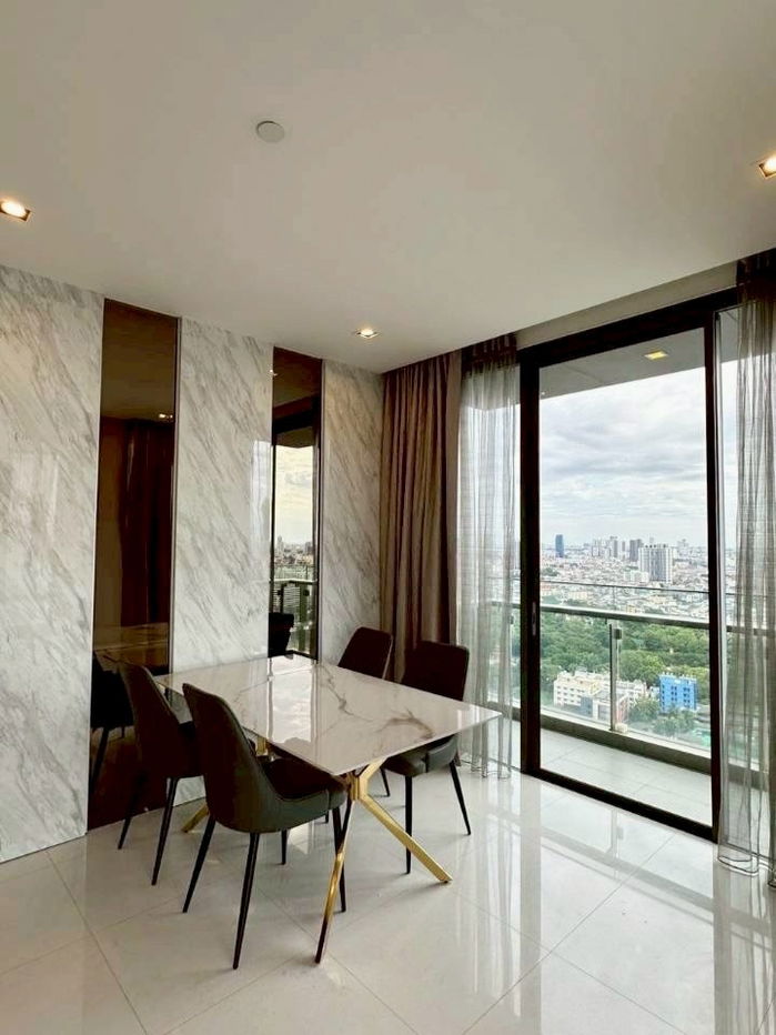 picture ( UL2511201 ) ✨Tel/Line 096-2479369✨ , FOR RENT The Bangkok Sathorn 2 bedrooms, 2 bathrooms, high floor, furnished, ready to move in - 4/15