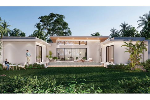 [920121001-2732] Tropical 3 Bedroom off-plan pool villa in Plai Laem, Koh Samui