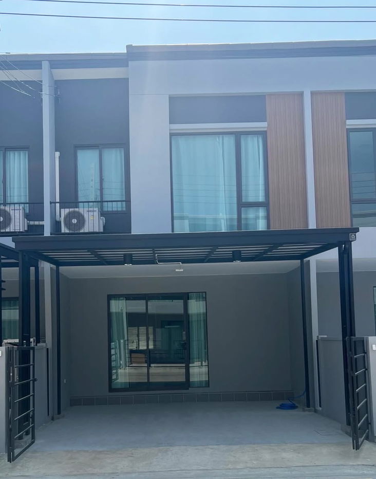 picture Townhouse for rent 🔥 Pleno Sukhumvit-Bangna 2 🔥 3 bedrooms, 2 bathrooms, small pets allowed, fully furnished and equipped with appliances. - 2/10