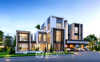 Houses for sale Saphan Sung : 5-BR House at Grand Bangkok Boulevard Rama9-Krungthepkritha close to Krungthep Kreetha (ID 2453488)