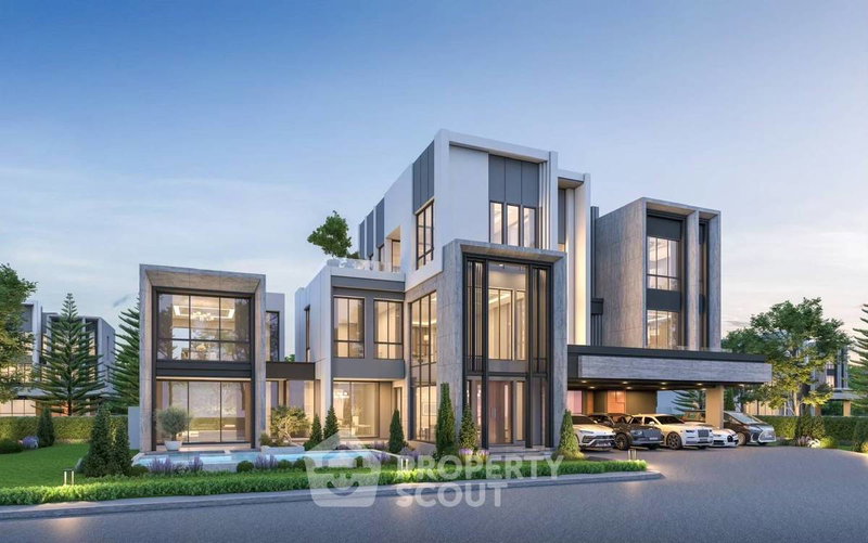 Houses for sale : 5-BR House at Grand Bangkok Boulevard Rama9-Krungthepkritha close to Krungthep Kreetha (ID 2453488)