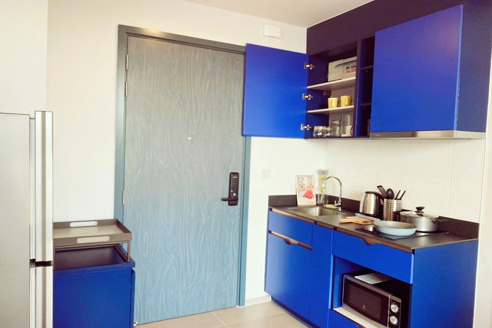 รูป 🔥 สำหรับเช่า !! ชั้นสูง 26++, ห้องหายาก, ทำเลดี!! 🔥 Code C20231100471..........XT Ekkamai, 1 ห้องนอน, 1 ห้องน้ำ, แต่งครบ, พร้อมเข้าอยู่📣📣 - รูปที่ 4/6