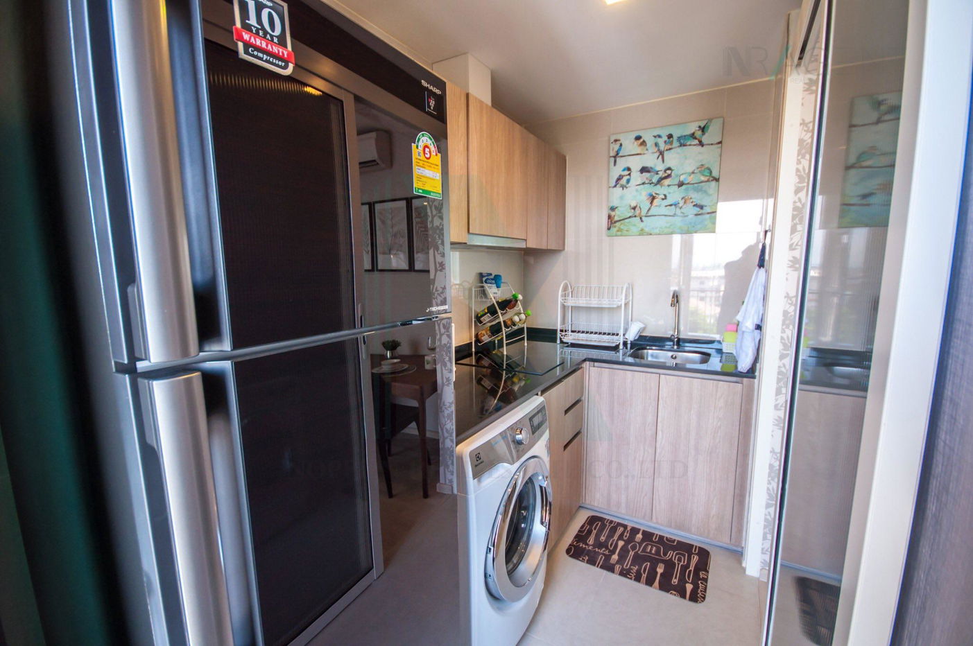 picture For Rent Condo CHAMBERS CHAAN Building A, Floor 7,2 bed room, Room size 40 sqm - 4/8