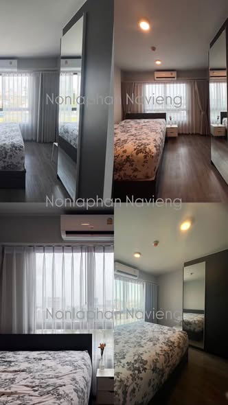 picture ✨#OL2408_040 ✨𝗙𝗼𝗿 𝗥𝗲𝗻𝘁 1️⃣2️⃣k.🔥🔥#Near BTS Orange Line ✨#Available room, can make an appointment to view, Monte Rama 9 Condo - 2/4