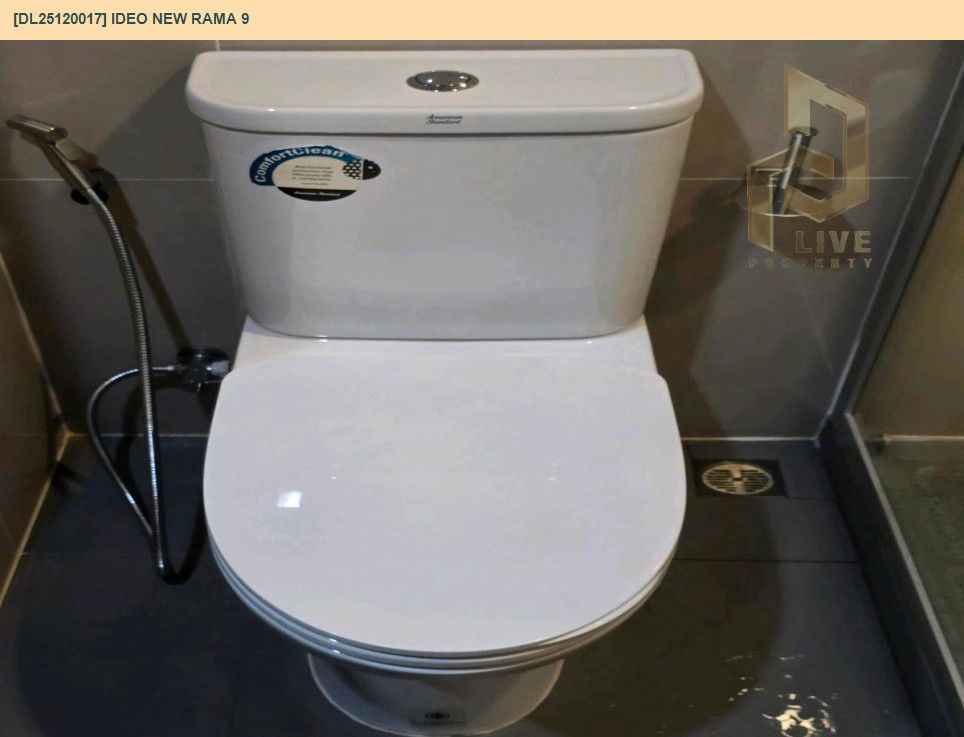 รูป DL25120017 ให้เช่าคอนโด ไอดีโอ นิว พระราม 9 ตัดใหม่ (IDEO New Rama 9 ) ใกล้ MRT พระราม 9 พร้อมเข้าอยู่ โทรด่วน 0800343450 LineID @655ebbvc - รูปที่ 11/11