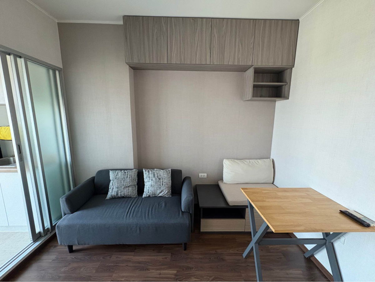 รูป ให้เช่าคอนโด ยูดีไลท์ รัชวิภา ชั้น 11 ห้อง 30 ตรม.เฟอร์ครบ แอร์ 2 ตัว มีเครื่องซักผ้า ใกล้ SCB Park (TR1209) - รูปที่ 2/8