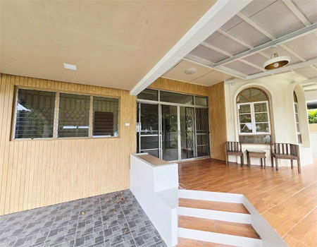 รูป ขายบ้าน รีโนเวทใหม่ชั้นเดียว 5 นอน 2 น้ำ 80 ตรว. ใกล้สี่แยกหนองหอย 400เมตร - รูปที่ 3/8