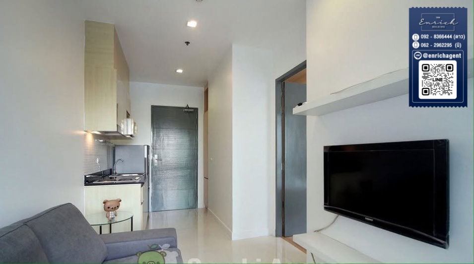 รูป 💙ให้เช่า IDEO Verve Sukhumvit ห้องสวย วิวสระ BTS อ่อนนุช💙โทร. 062-2962295 นิ // Line id : @enrichagent - รูปที่ 7/14