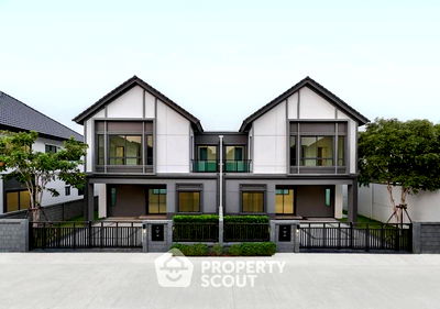 บ้านเดี่ยว กระทรวงพาณิชย์ นนทบุรี : บ้านแฝด 4-ห้องนอน ใกล้ MRT แยกนนทบุรี 1 (ID 2054970)