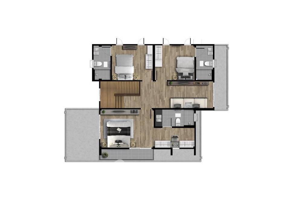 รูป บ้าน 4-ห้องนอน ใน บางกร่าง (ID 2052860) - รูปที่ 14/15