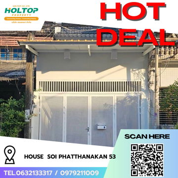 #R7931  🎉 011268 House for rent Soi Phatthanakan 53