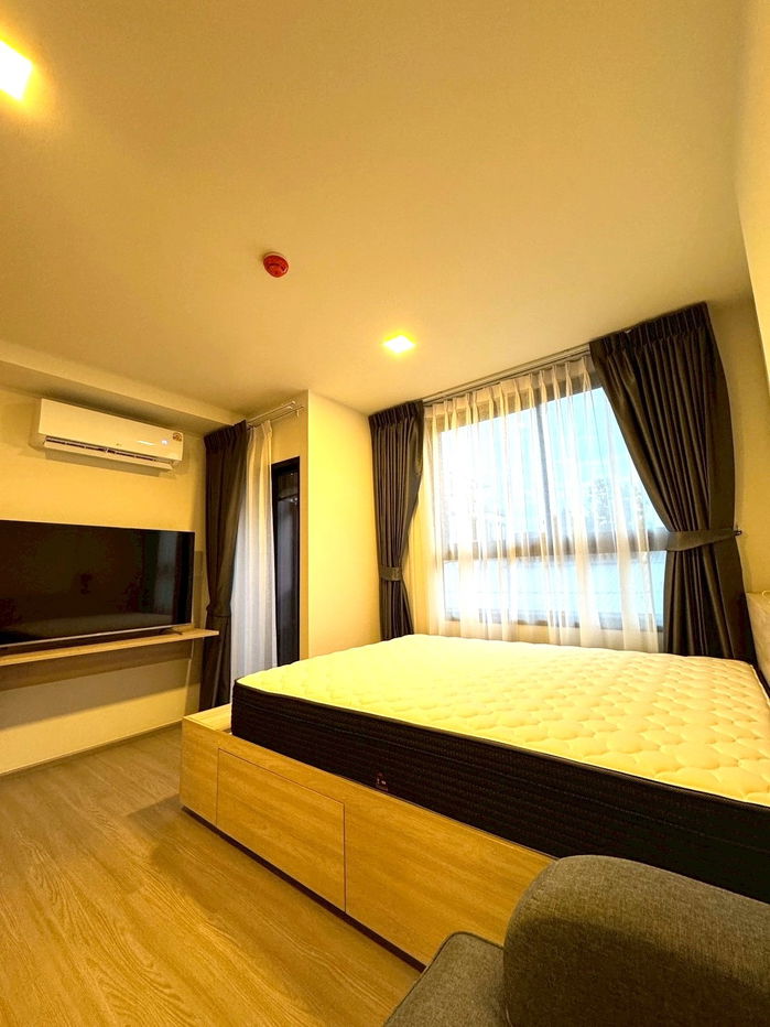 picture Condo for rent, The Muve Sukhumvit 107, 3rd floor, built-in, luxurious throughout the room, very beautiful, pets allowed, rental price 13,000 baht. - 3/36