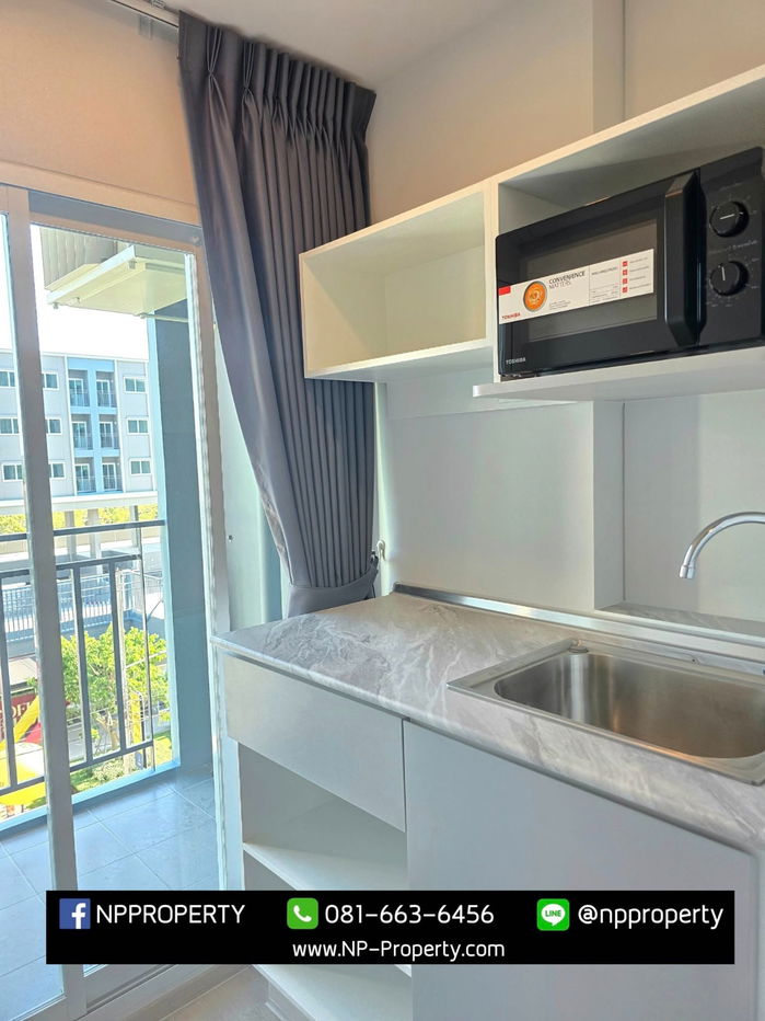 รูป คอนโดเอิร์นอมตะนคร ตึก A1 ชั้น 5 ห้องใหม่เอี่ยมแกะกล่องเลยนะ! 😍💛 - รูปที่ 12/14