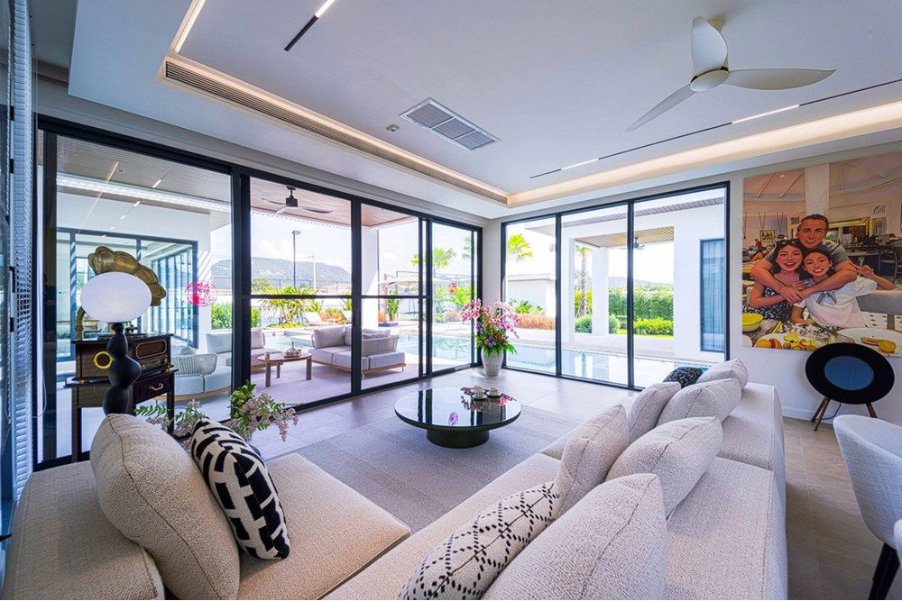 รูป [920601001-697] ขายวิลล่าหรูพร้อมสนามเทนนิส 4 ห้องนอน 4 ห้องน้ำ ในซอย 70 ของ huahin - รูปที่ 63/108